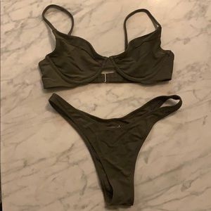 Abercrombie & Fitch ribbed bikini